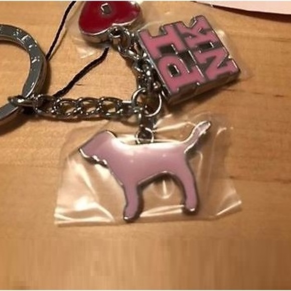 Victoria's Secret Pink Dog Key Chain Rare - Picture 3 of 8